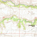 United States Geological Survey Dismal River Ranch, NE (1985, 24000-Scale) digital map