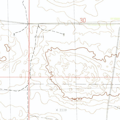 United States Geological Survey Dismal River Ranch NW, NE (1985, 24000-Scale) digital map