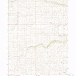 United States Geological Survey Dismal River Ranch SW, NE (1985, 24000-Scale) digital map