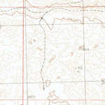 United States Geological Survey Dismal River Ranch SW, NE (1985, 24000-Scale) digital map