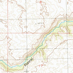 United States Geological Survey Dismal River Ranch SW, NE (1985, 24000-Scale) digital map