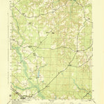 United States Geological Survey Disputanta North, VA (1943, 31680-Scale) digital map