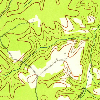 United States Geological Survey Disputanta North, VA (1956, 24000-Scale) digital map