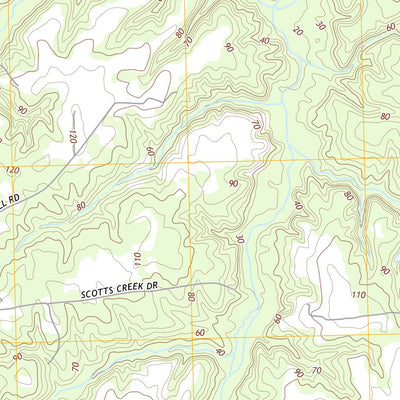 United States Geological Survey Disputanta North, VA (2013, 24000-Scale) digital map