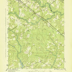 United States Geological Survey Disputanta South, VA (1944, 31680-Scale) digital map