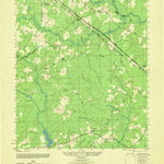 United States Geological Survey Disputanta South, VA (1947, 25000-Scale) digital map