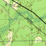 United States Geological Survey Disputanta South, VA (1947, 25000-Scale) digital map