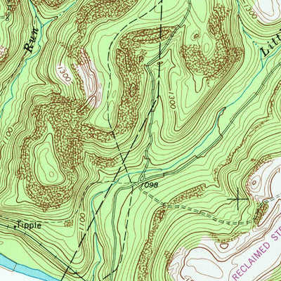 United States Geological Survey Distant, PA (1969, 24000-Scale) digital map