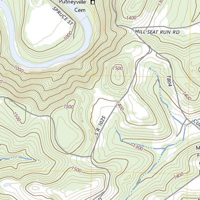 United States Geological Survey Distant, PA (2023, 24000-Scale) digital map