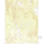 United States Geological Survey Ditch Creek, SD (1956, 24000-Scale) digital map