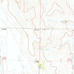 United States Geological Survey Dittons Creek NE, NE (1973, 24000-Scale) digital map