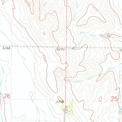United States Geological Survey Dittons Creek NE, NE (1973, 24000-Scale) digital map