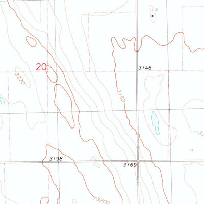 United States Geological Survey Dittons Creek SE, NE (1974, 24000-Scale) digital map