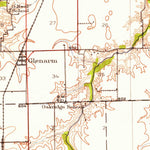United States Geological Survey Divernon, IL (1922, 62500-Scale) digital map