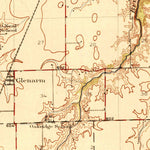 United States Geological Survey Divernon, IL (1924, 62500-Scale) digital map