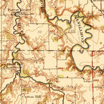 United States Geological Survey Divernon, IL (1924, 62500-Scale) digital map