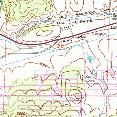 United States Geological Survey Divide, CO (1954, 24000-Scale) digital map