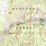 United States Geological Survey Divide, CO (1954, 24000-Scale) digital map