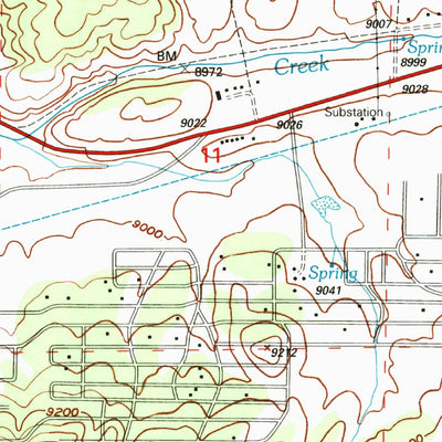 United States Geological Survey Divide, CO (1994, 24000-Scale) digital map