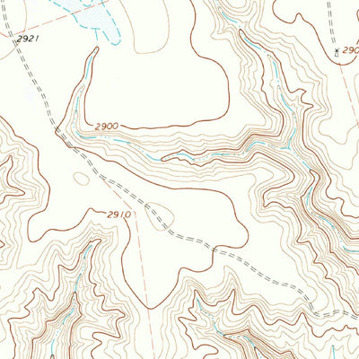 United States Geological Survey Divide Country, TX (1967, 24000-Scale) digital map