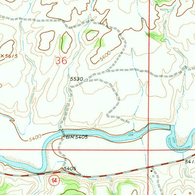 United States Geological Survey Divide Creek, CO (1962, 24000-Scale) digital map