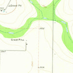 United States Geological Survey Divide Draw, TX (1970, 24000-Scale) digital map