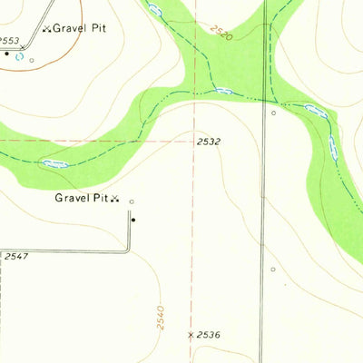 United States Geological Survey Divide Draw, TX (1970, 24000-Scale) digital map