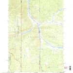 United States Geological Survey Divide Lake, WY-MT (2000, 24000-Scale) digital map