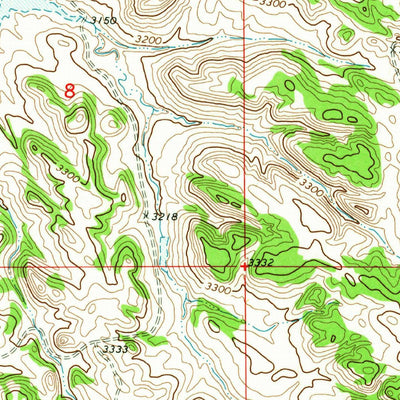 United States Geological Survey Divide School, MT (1973, 24000-Scale) digital map