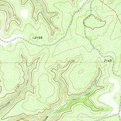 United States Geological Survey Divide Well Draw, TX (1970, 24000-Scale) digital map