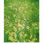 United States Geological Survey Dividing Creek, MD (1973, 24000-Scale) digital map