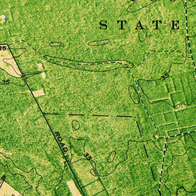 United States Geological Survey Dividing Creek, MD (1973, 24000-Scale) digital map