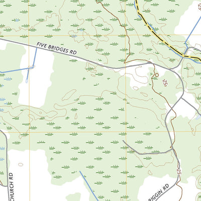 United States Geological Survey Dividing Creek, MD (2023, 24000-Scale) digital map