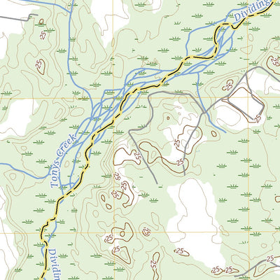 United States Geological Survey Dividing Creek, MD (2023, 24000-Scale) digital map