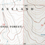 United States Geological Survey Divine Lake, NM (1998, 24000-Scale) digital map