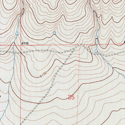 United States Geological Survey Divine Lake, NM (1998, 24000-Scale) digital map