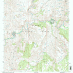 United States Geological Survey Dix Creek, AZ (1997, 24000-Scale) digital map