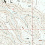 United States Geological Survey Dix Creek, AZ (1997, 24000-Scale) digital map