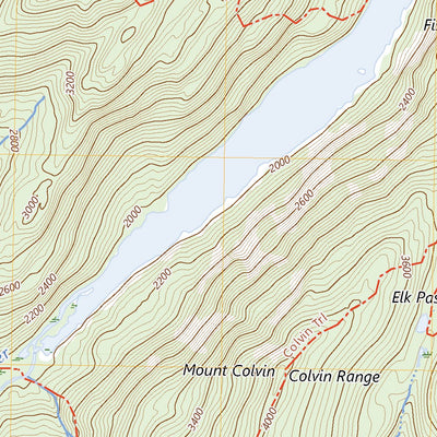 United States Geological Survey Dix Mountain, NY (2023, 24000-Scale) digital map