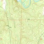 United States Geological Survey Dixie, AL (1971, 24000-Scale) digital map