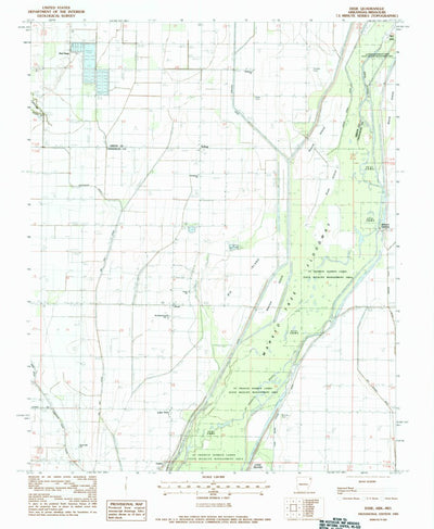 United States Geological Survey Dixie, AR-MO (1983, 24000-Scale) digital map
