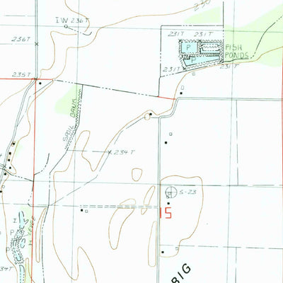 United States Geological Survey Dixie, AR-MO (1983, 24000-Scale) digital map