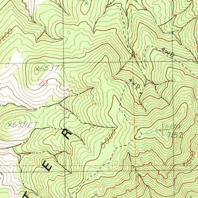 United States Geological Survey Dixie Hot Springs NE, NV (1990, 24000-Scale) digital map
