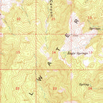 United States Geological Survey Dixie Hot Springs, NV (1966, 62500-Scale) digital map