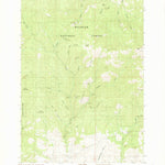 United States Geological Survey Dixie Meadows, OR (1988, 24000-Scale) digital map