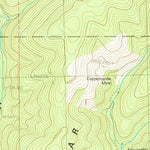 United States Geological Survey Dixie Meadows, OR (1988, 24000-Scale) digital map