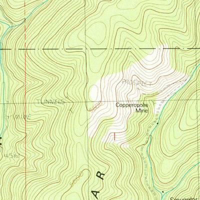 United States Geological Survey Dixie Meadows, OR (1988, 24000-Scale) digital map