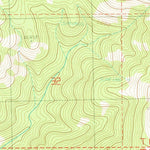 United States Geological Survey Dixie Meadows, OR (1988, 24000-Scale) digital map