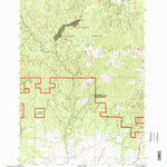 United States Geological Survey Dixie Meadows, OR (1996, 24000-Scale) digital map