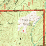 United States Geological Survey Dixie Meadows, OR (1996, 24000-Scale) digital map